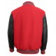 Men's Varsity Jacket Baseball Basketball Wool body Leather Sleeves Jacket