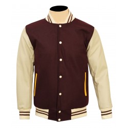 custom varsity jackets leather sleeves, youth letterman jacket with leather sleeves, wool and leather varsity jacket